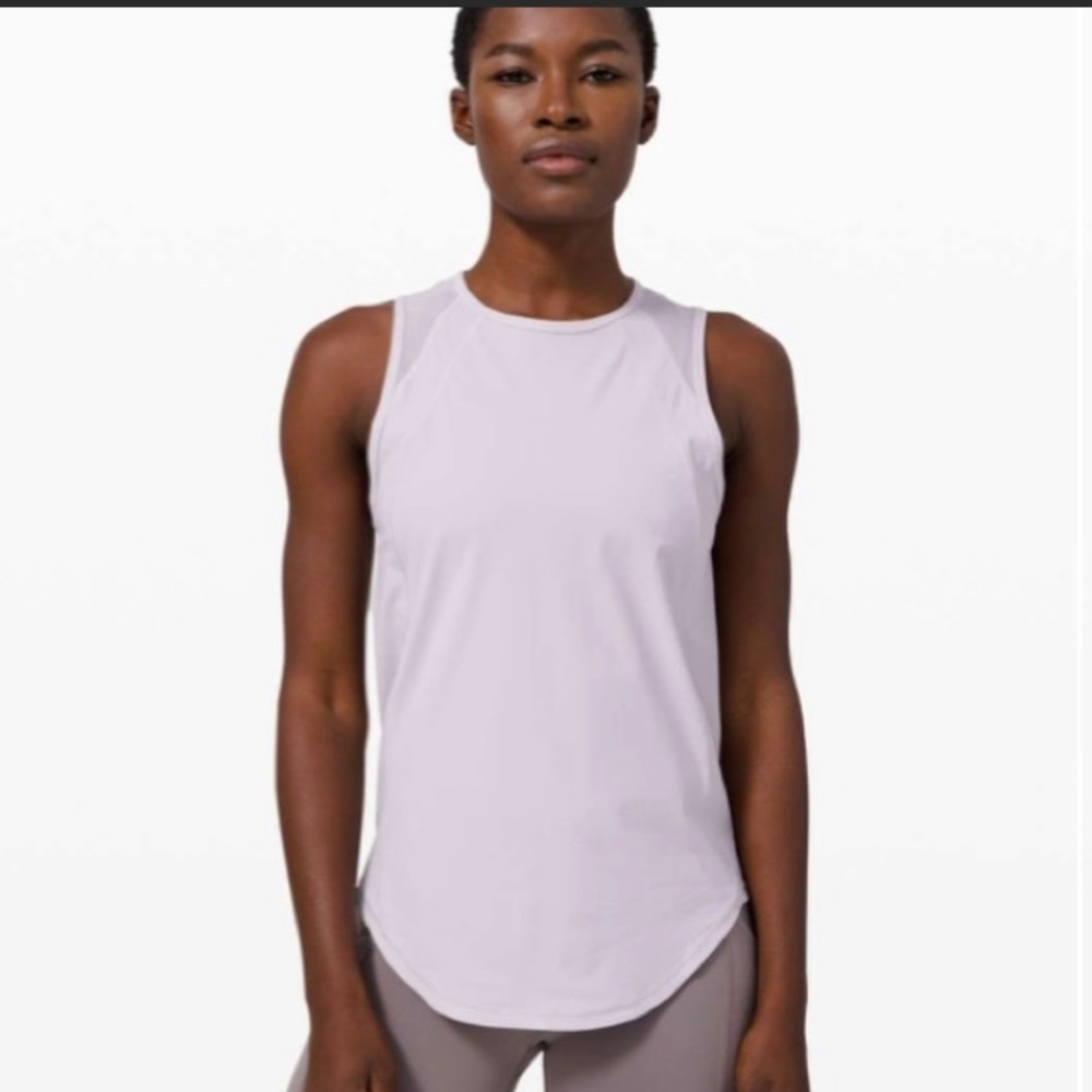 Lululemon sculpt tank white size 10.